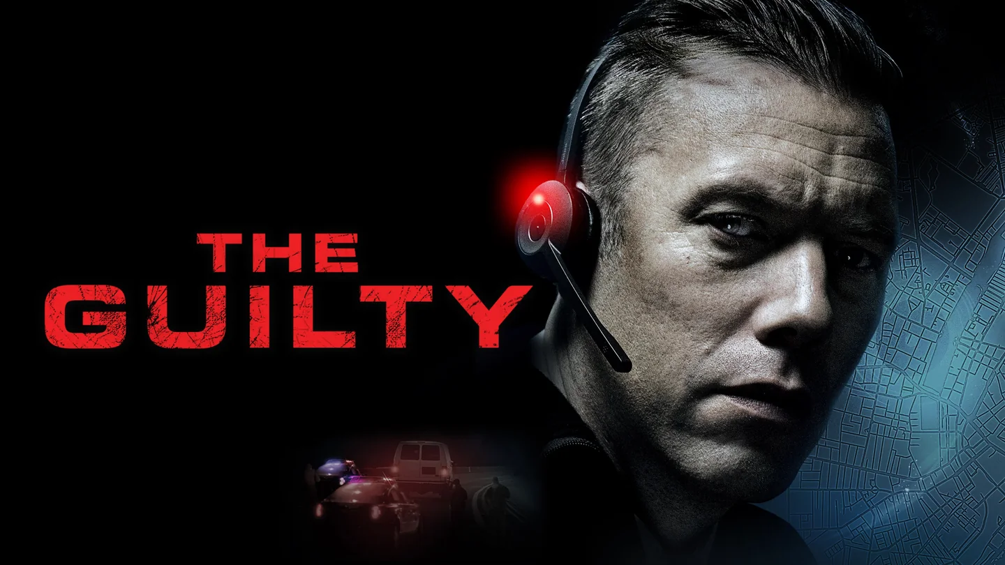 أسغر بسماعة استقبال المكالمات في صورة The Guilty الدنماركي.